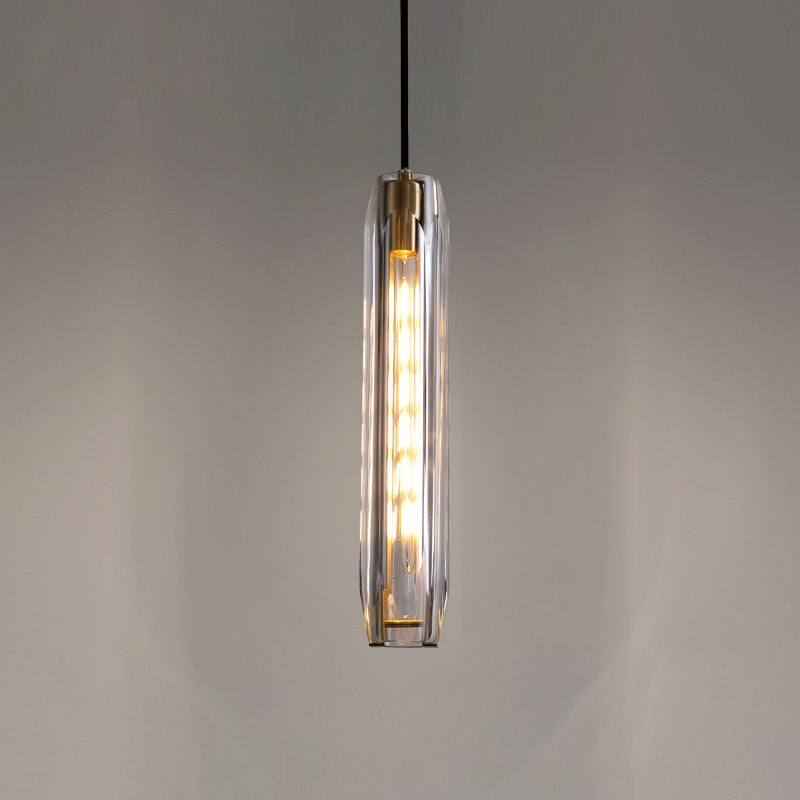 Arisha Brass Designer LED Glass Pendant Lamp - Letslighting