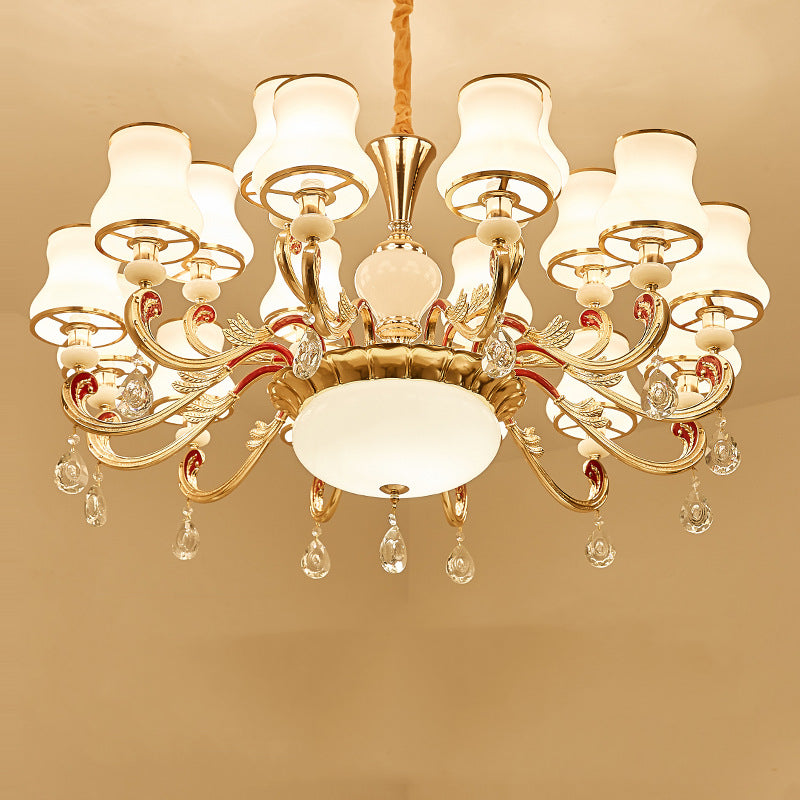 Silva Retro Pendant Light Metal Glass Living Room Dining Room - Letslighting
