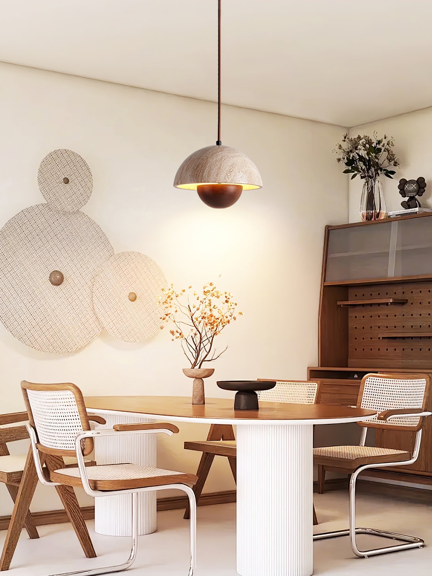 Ersile Travertine Pendant Light