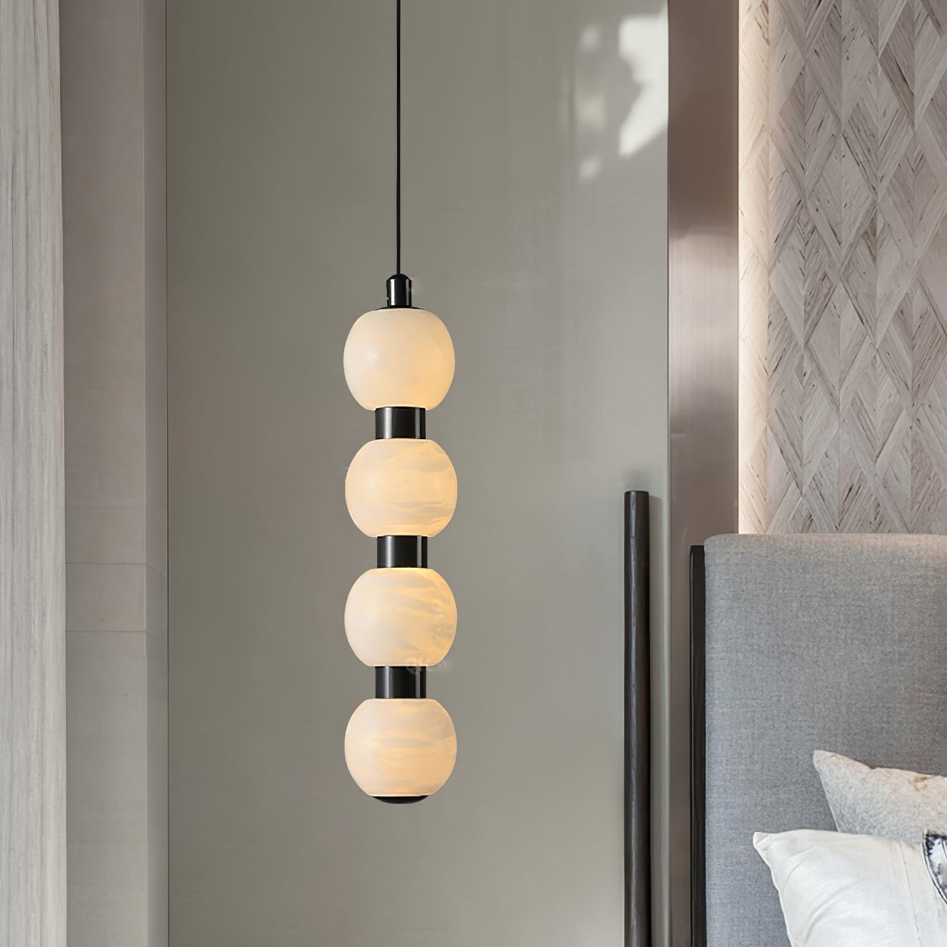 Lyra Modern Alabaster Pendant Light