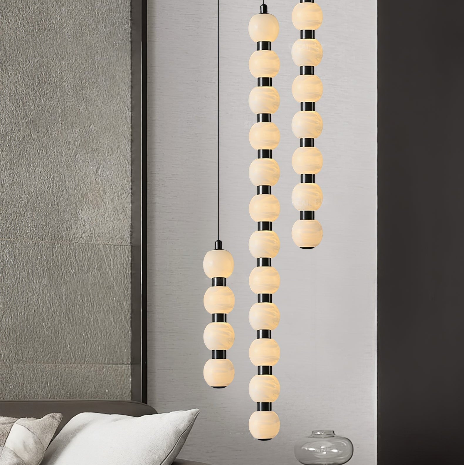 Lyra Modern Alabaster Pendant Light
