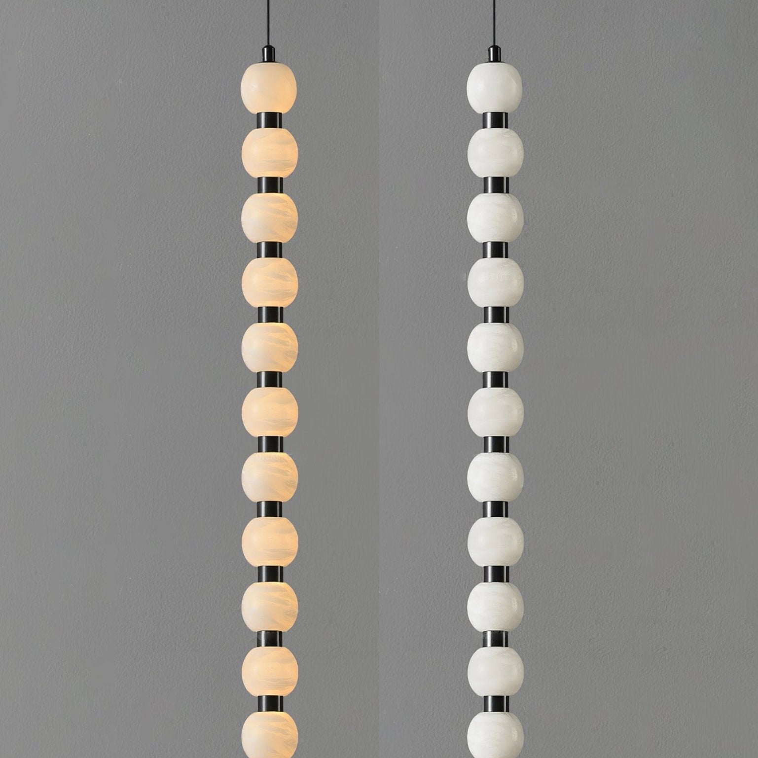 Lyra Modern Alabaster Pendant Light