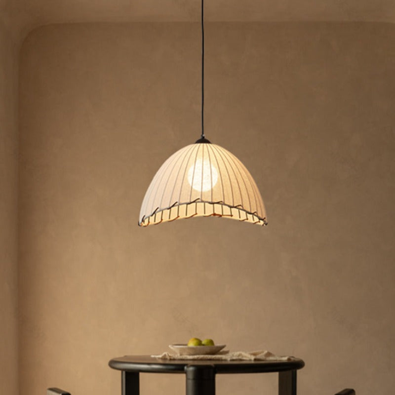 Ritta Decorative LED Pendant Light Fabric Bedroom Restaurant - Letslighting