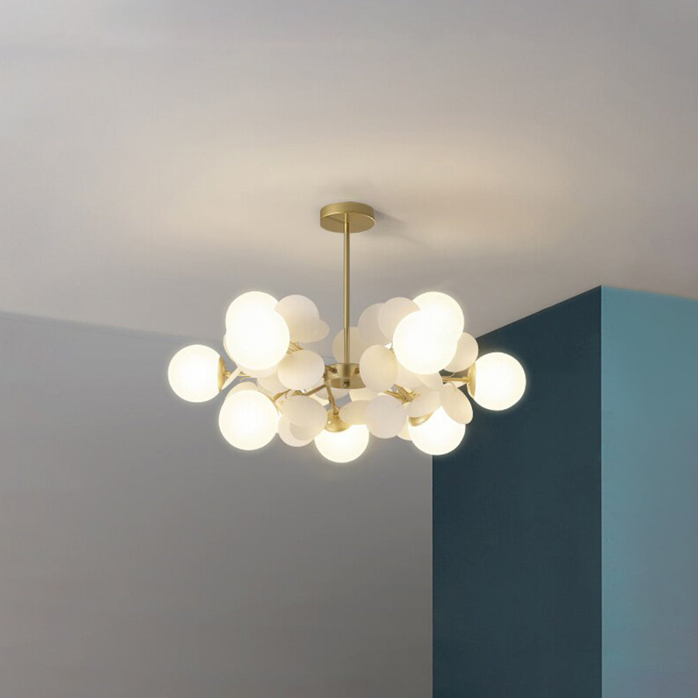 Aria Multicolored Flower Branch Chandelier Living Room - Letslighting
