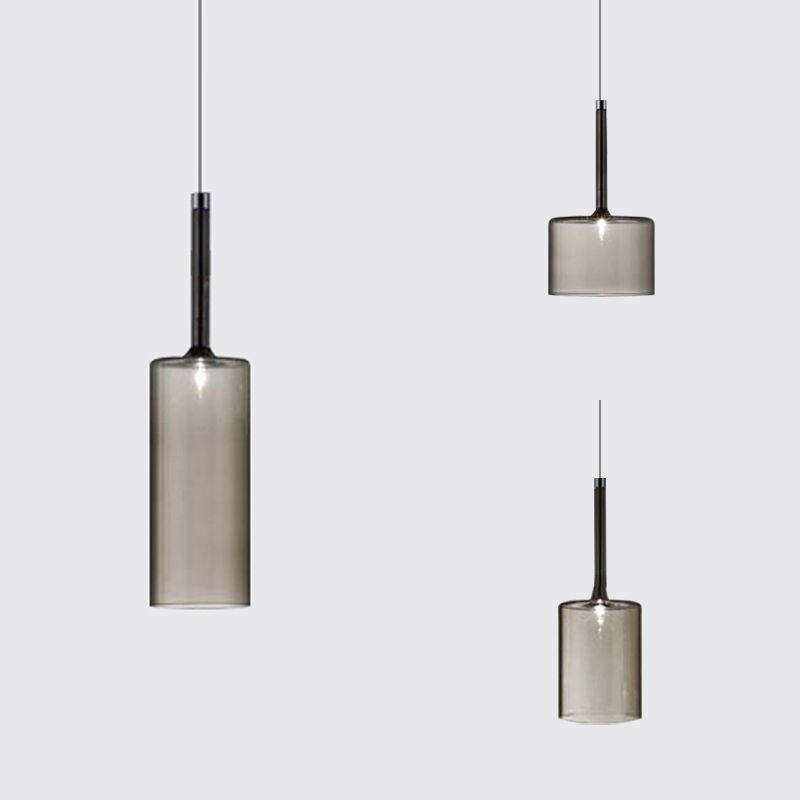 Valentina Minimalist Modern Glass LED Pendant Light 3 Style