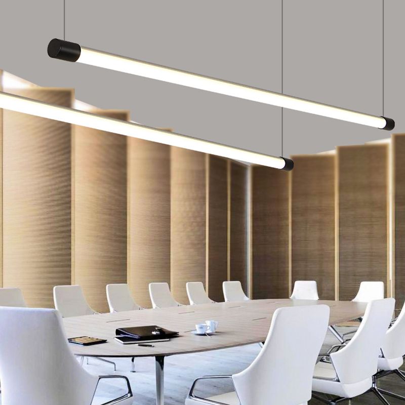 Arisha Minimalist Linear Office Pendant Light
