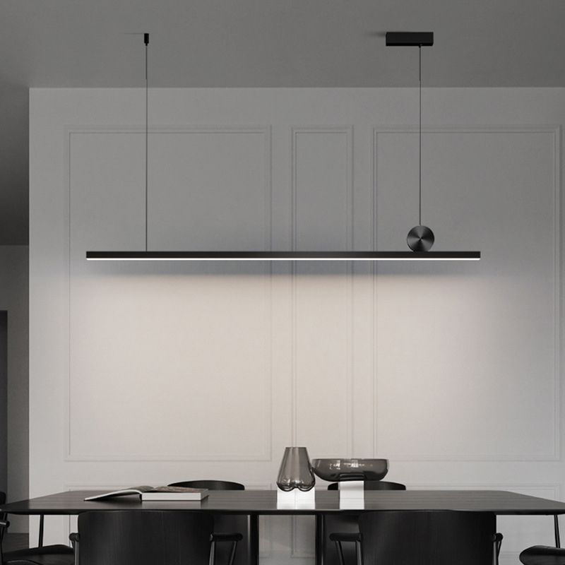 Arisha Pendant Light Asymmetrical Linear Modern Metal Study - Letslighting