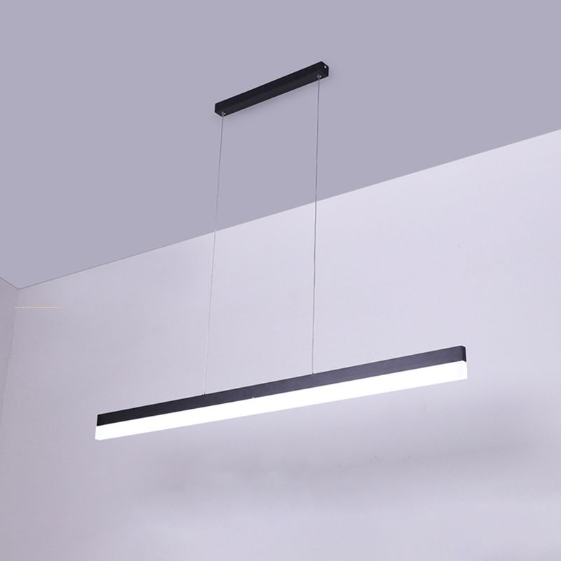 Arisha Modern Linear Metal Acrylic Pendant Light
