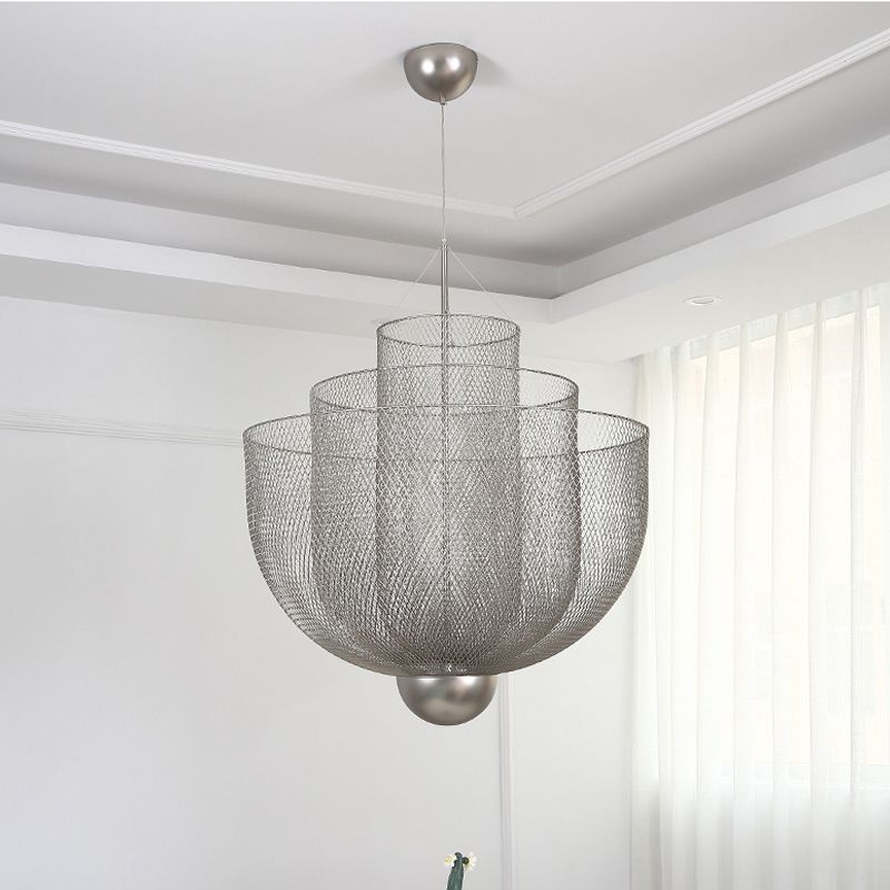 Modern Cylindrical Pendant Light Living Room - Letslighting