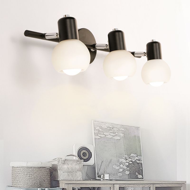 Valentina Vanity Glass Art Wall Lamp, Glass/ - Letslighting