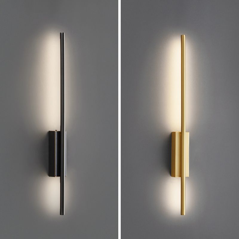 Arisha Modern Linear &Acrylic Bedroom Wall Lamp Brass - Letslighting