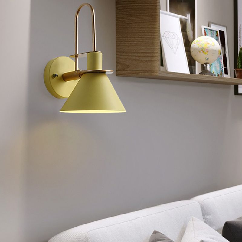 Valentina Vintage Horn Shape Metal Wall Lamp Living Room/Bedroom/Bathroom