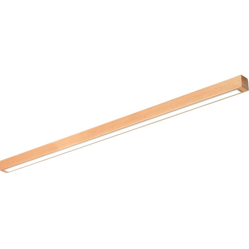 Muto Linear Mirror Wooden Front Vanity Wall Lamp Bedroom