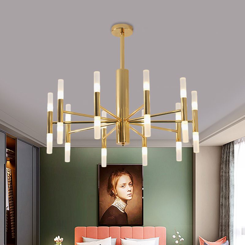 Kristy Modern Cylindrical Metal Chandelier