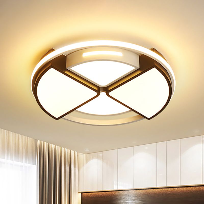 Arisha Modern Round Flush Mount Ceiling Light