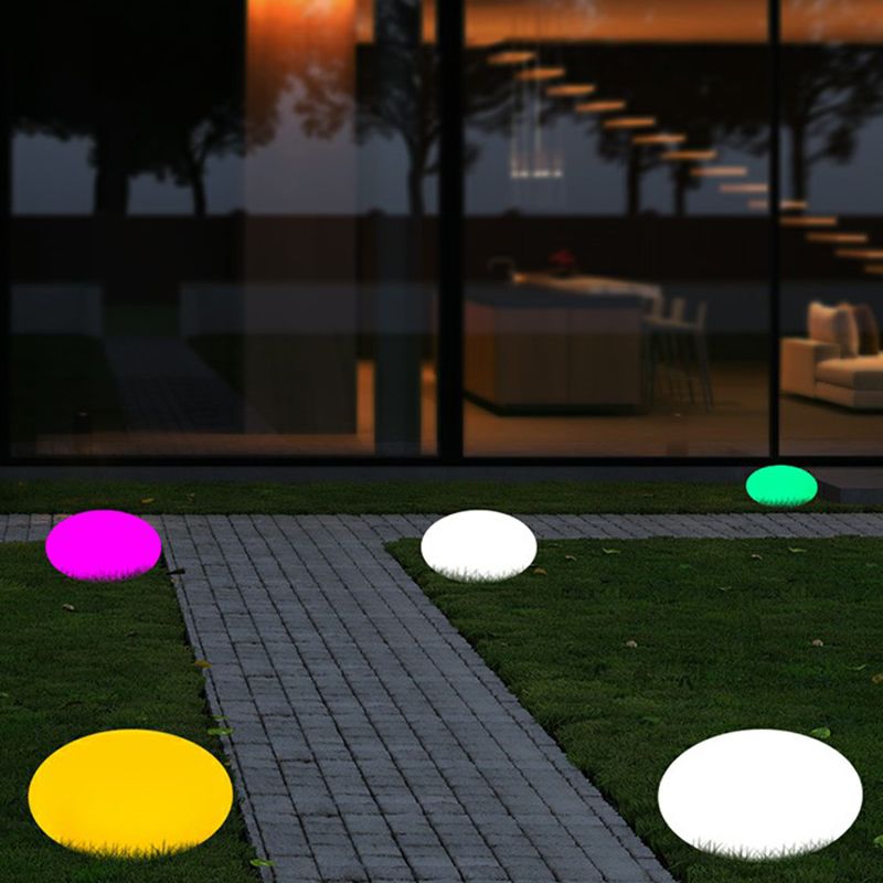 Kristy Modern Art Deco Outdoor Ground Light Acrylic
