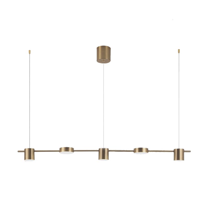 Arisha Metal Simple Linear Pendant Light 3/5Heads