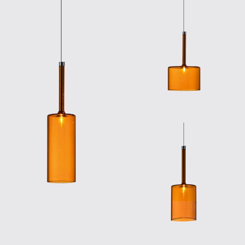 Valentina Minimalist Modern Glass LED Pendant Light 3 Style