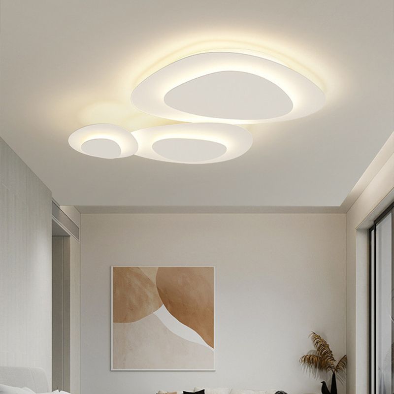 Valentina Modern Metal LED Flush Mount Ceiling Light Bedroom