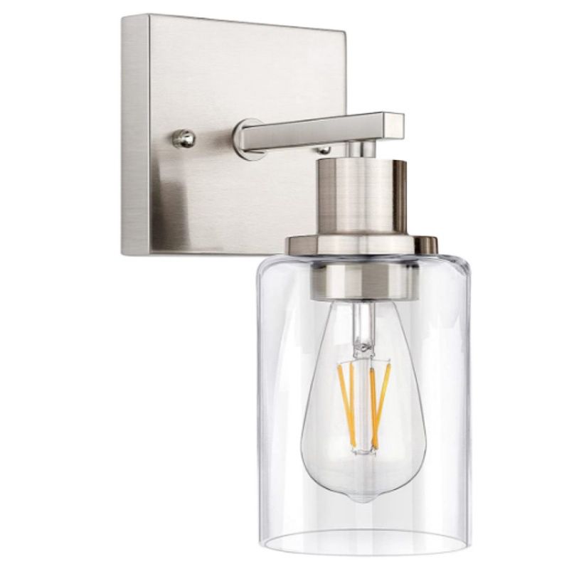 Silva Modern Mirror Front Vanity Wall Lamp Glass - Letslighting