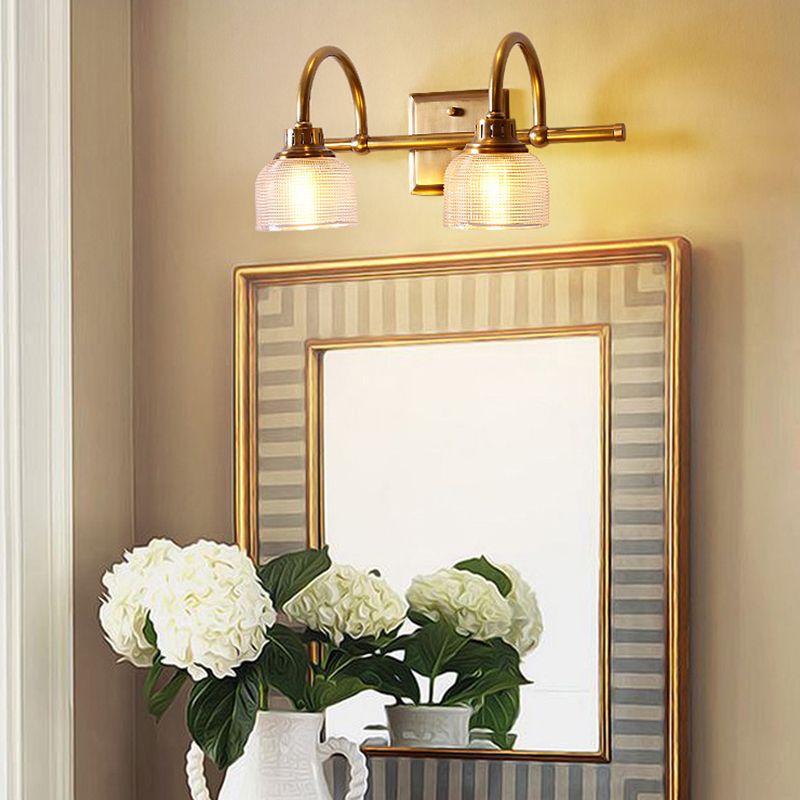 Silva Vintage Bowl-shaped Glass Wall Lamps - Letslighting