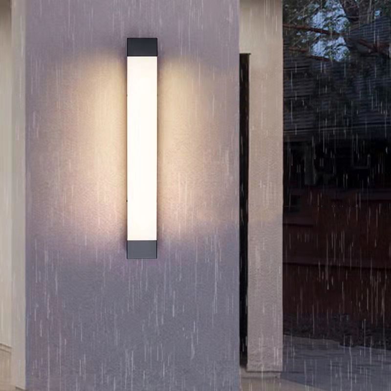 Ray Minimalist Linear Outdoor Wall Lamp - Letslighting