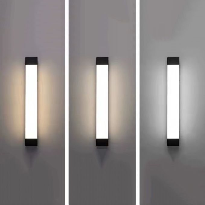 Ray Minimalist Linear Outdoor Wall Lamp - Letslighting