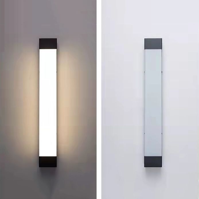 Ray Minimalist Linear Outdoor Wall Lamp - Letslighting