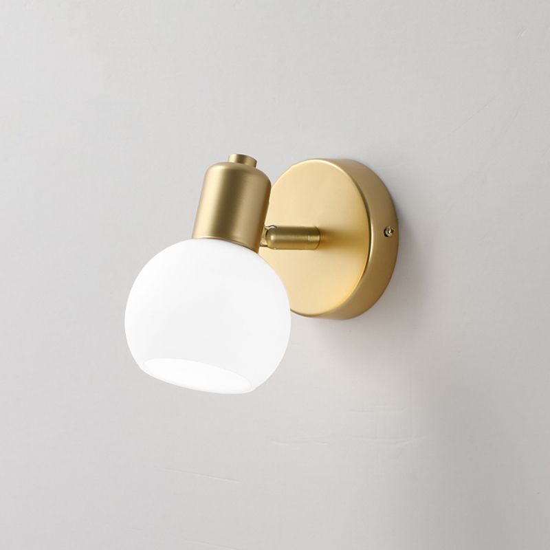Valentina Modern Globe Metal Wall Mounted Lamps