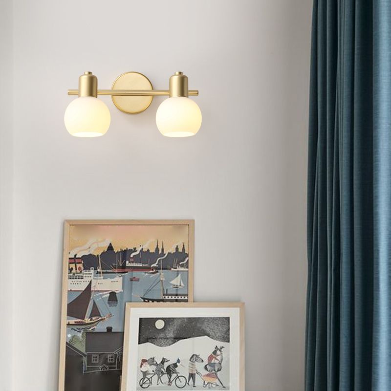 Valentina Modern Globe Metal Wall Mounted Lamps