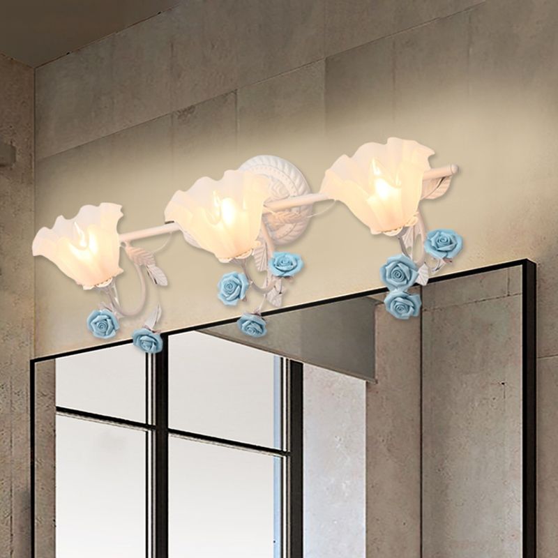 Ray Vintage Flower Metal Wall Mounted Lamps