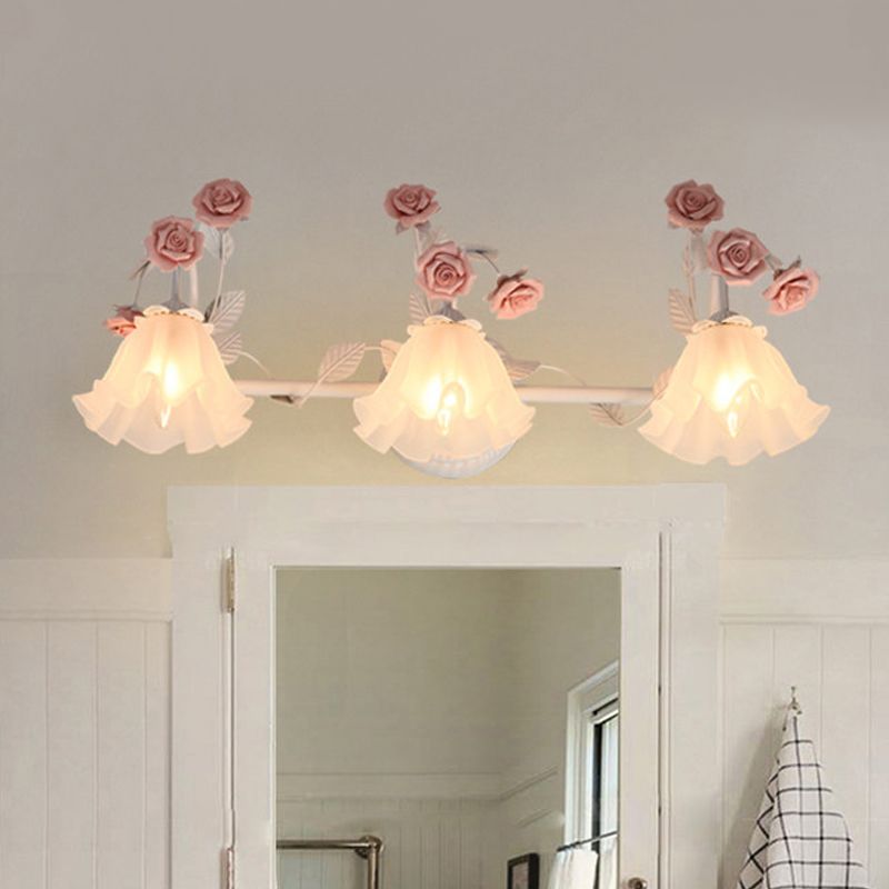 Ray Vintage Flower Metal Wall Mounted Lamps