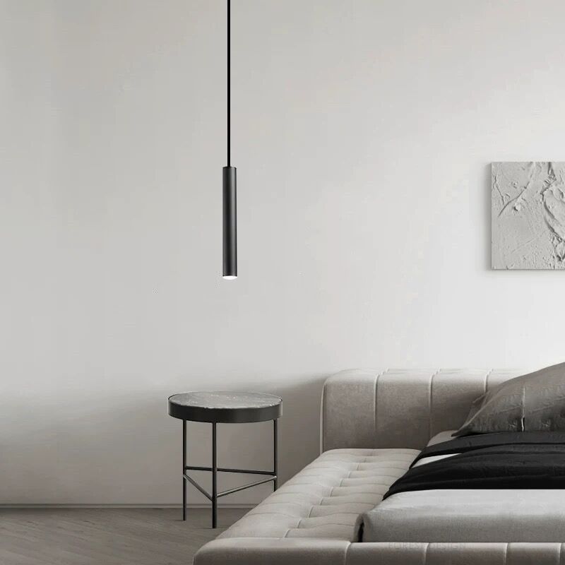 Arisha Minimalist Cylinder Pendant Light 9"/11" - Letslighting