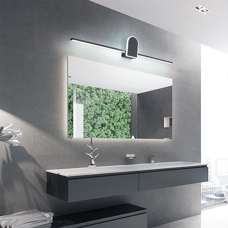 Arisha Modern Linear Geometric Vanity Wall Light