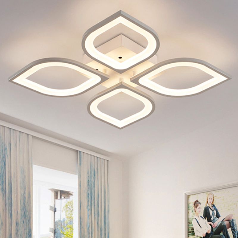Arisha Modern Designer Flower Flush Mount Ceiling Light - Letslighting