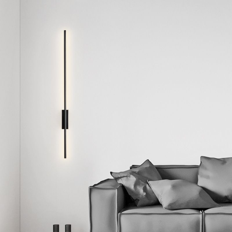 Arisha Modern Linear &Acrylic Bedroom Wall Lamp Brass - Letslighting