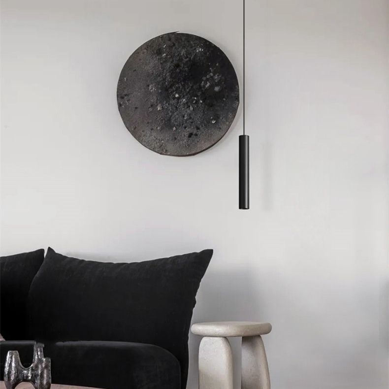 Arisha Minimalist Cylinder Pendant Light 9"/11" - Letslighting