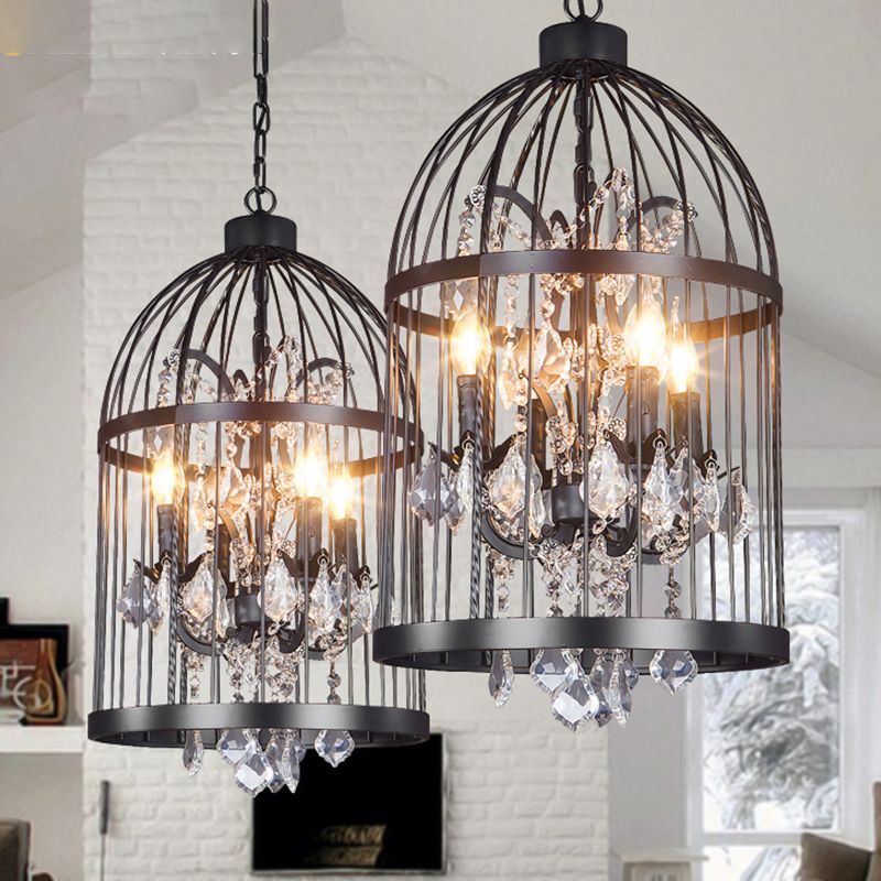 Arisha Designer Industrial Vintage Birdcage Pendant Light - Letslighting