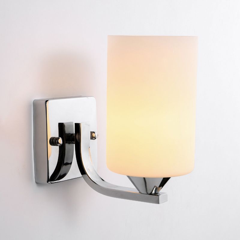 Kristy Minimalism Cylindrical Glass Art Vanity Wall Lamp - Letslighting