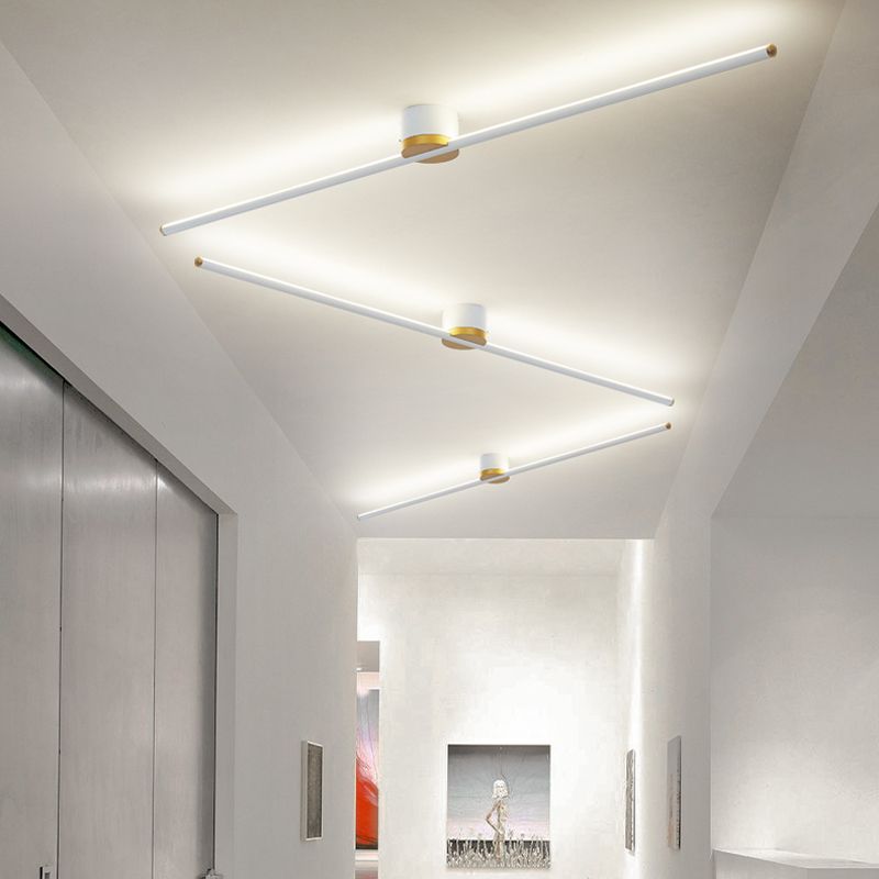 Arisha Linear Flush Mount Ceiling Light Bedroom