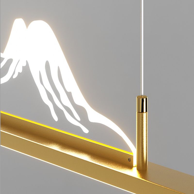 Arisha Designer Mountain Shape LED Pendant Light - Letslighting