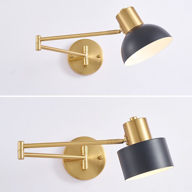 Arisha Wall Lamp Modern Metal Adjustable Bedroom