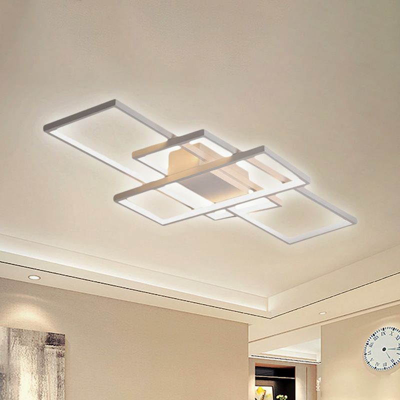 Arisha Modern Multi Rectangular Flush Mount Ceiling Light - Letslighting
