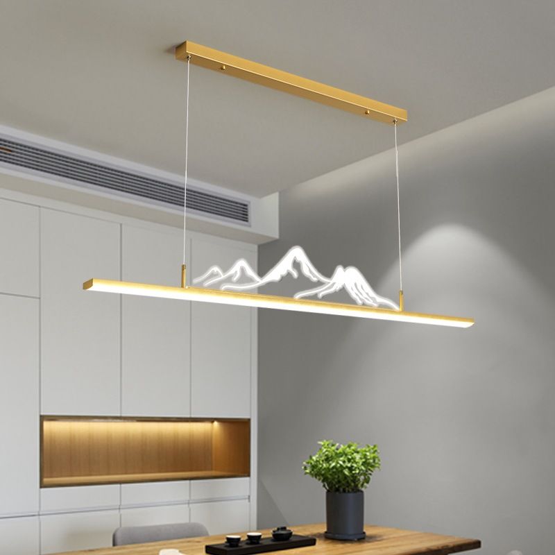 Arisha Designer Mountain Shape LED Pendant Light - Letslighting