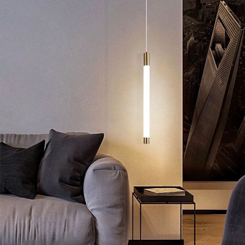 Arisha Pendant Light Linear Modern Minimalist Acrylic Living Room