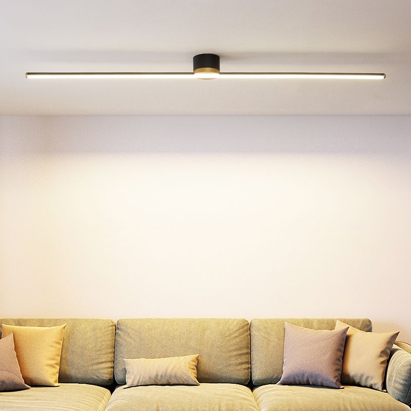 Arisha Linear Flush Mount Ceiling Light Bedroom