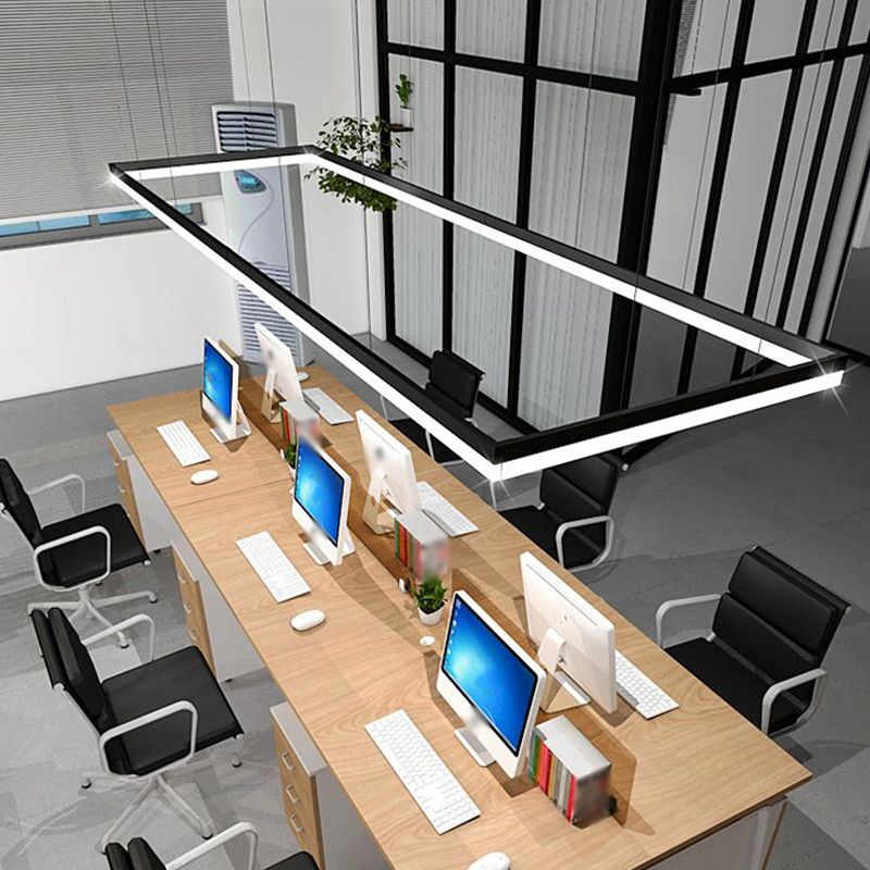 Arisha Modern Linear Metal Acrylic Pendant Light
