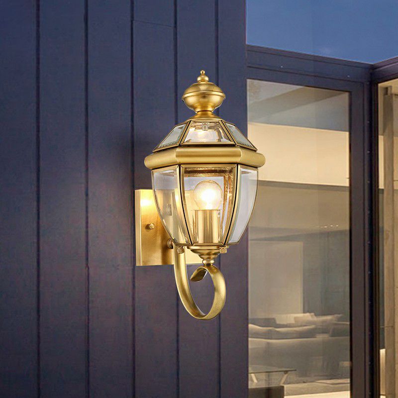 Silva Vintage Lantern Outdoor Wall Lamp - Letslighting