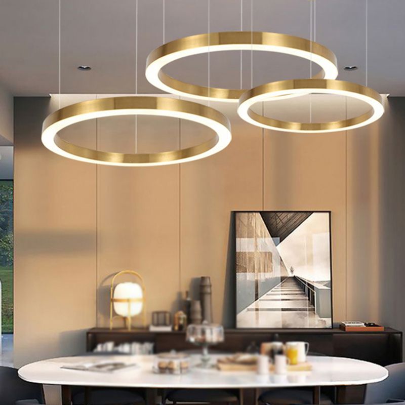Arisha Modern Ring Metal Pendant Light - Letslighting