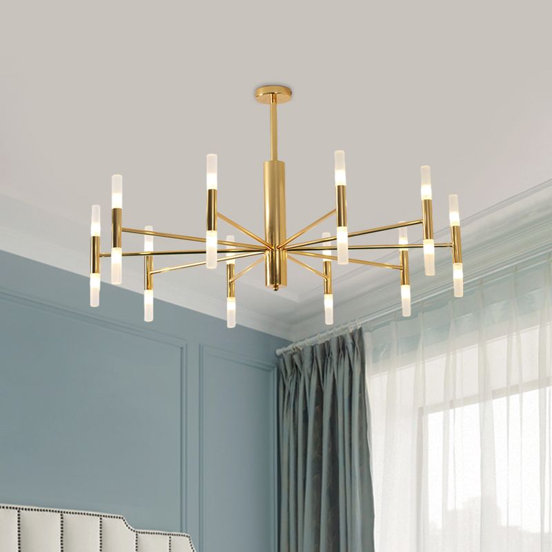 Kristy Modern Cylindrical Metal Chandelier